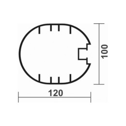 Универсальные волейбольные стойки со скрытым механизмом натяжения сетки SportWerk SpW-AUS-9