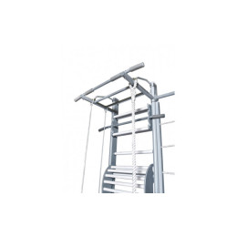 Детский спортивный комплекс Perfetto Sport "Scala in legno con rete 1"grigio PS-127