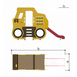 Игровой комплекс "Каток" Romana 057.63.00