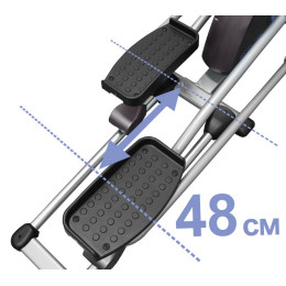 Эллиптический тренажер Oxygen Fitness EX-54 HRC