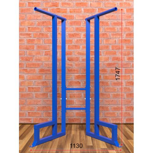 Брусья напольные под углом, разборные Glav 04.113