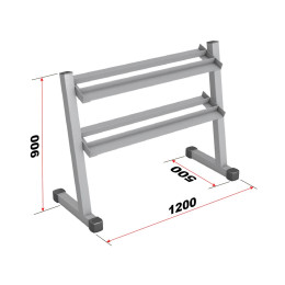 Стойка для гантелей Glav 13.402
