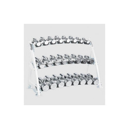 Подставка под хромированные гантели Hoist на 12 пар CF-3462-3