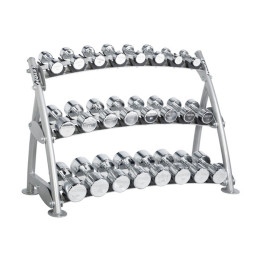 Подставка под хромированные гантели Hoist на 12 пар CF-3462-3