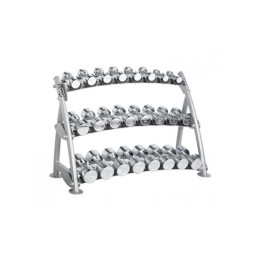 Подставка под хромированные гантели Hoist на 12 пар CF-3462-3