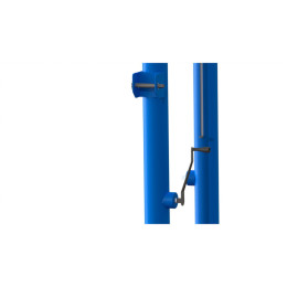 Волейбольные стойки телескопические со стаканами Zavodsporta