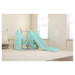 Горка + качели Perfetto Sport Замок PS-047-М ментол