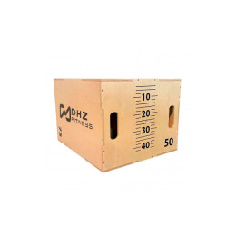 Универсальный Plyo Box 3 в 1 со шкалой наклона (фанера) 50х60х75 см DHZ