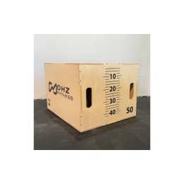 Универсальный Plyo Box 3 в 1 со шкалой наклона (фанера) 50х60х75 см DHZ