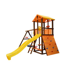 Игровой комплекс Perfetto Sport Bari-5 + качели Паутина