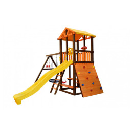 Игровой комплекс Perfetto Sport Bari-5 + качели Паутина