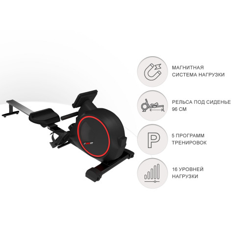 Гребной тренажер UnixFit Techno Rower 410 RMTF410