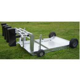 Тренажер для регби Тележка Hercules 2737