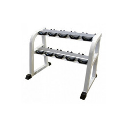 Стойка для хранения профессиональных гантелей MB Barbell на 5 пар МВ 1.10