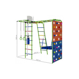 Детский спортивный комплекс Формула здоровья Street 2