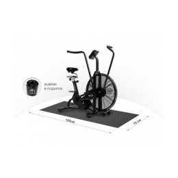 Велотренажер UnixFit Techno AirBike AB1100PRO