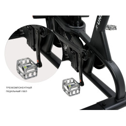 Велотренажер UnixFit Techno AirBike AB1100PRO