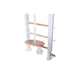 Детский спортивный комплекс Perfetto Sport "Scala in legno con rete" bianco-naturale PS-125