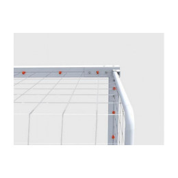 Ворота для хоккея на траве алюминиевые 3,66х2,14х0,9х1,2м SportWerk SpW-AХ-1