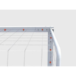Ворота для хоккея на траве алюминиевые 3,66х2,14х0,9х1,2м SportWerk SpW-AХ-2