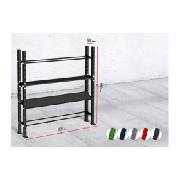 Модульный стеллаж Spektr Sport для гантелей, гирь и медболов 192х43х195