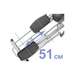 Эллиптический тренажер Oxygen Fitness EX-56 HRC