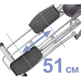 Эллиптический тренажер Oxygen Fitness EX-56 HRC