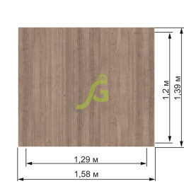 Детская деревянная песочница с крышей Igragrad