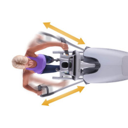 Эллиптический тренажер Octane Fitness XT3700 без изменения длины шага