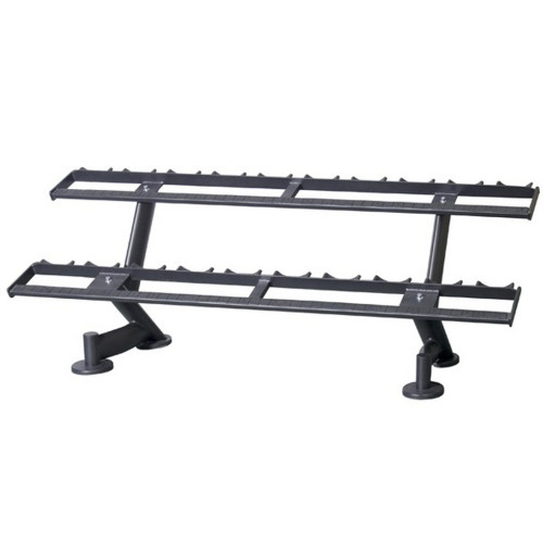 Стойка под гантели на 10 пар - горизонтальная, двухярусная Vertex ЕD 101