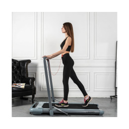 Беговая дорожка DFC Libero slim T100G серебристый