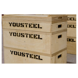 Набор плинтов тяжелоатлетических YouSteel JERK BLOCKS