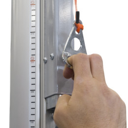 Стойка нетелескопическая волейбольная Schelde Sports с системой натяжения SRX 1654121