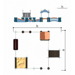 Игровой комплекс Romana 115.75.00