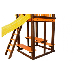 Игровой комплекс Perfetto Sport Bari-6 + качели Паутина