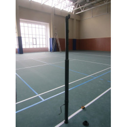 Стойки волейбольные Atlet телескопические со стаканами (пара) IMP-A29