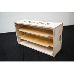 Комплект тяжелоатлетических плинтов Stecter H=83 см, фанера 2399