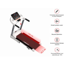 Беговая дорожка UnixFit FIT ST-630R White