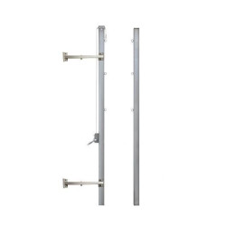 Стойки универсальные пристенные (алюминиевый профиль 80х80 мм) SportWerk SpW-AUS-10