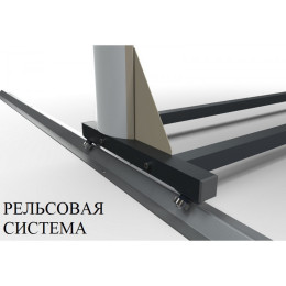 Стеллаж Премиум для шлемов, односторонний 219х243х45см Gefest SHP-80