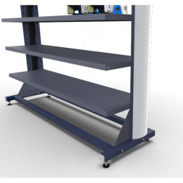 Стеллаж Премиум для шлемов, односторонний 219х243х45см Gefest SHP-80