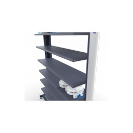 Стеллаж Премиум для шлемов, односторонний 219х243х45см Gefest SHP-80