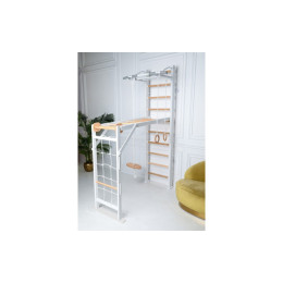 Детский спортивный комплекс Perfetto Sport "Scala in legno 2" bianco-naturale PS-118