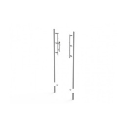 Стойки волейбольные универсальные с механизмом натяжения, в стаканах с крышками Spektr Sport