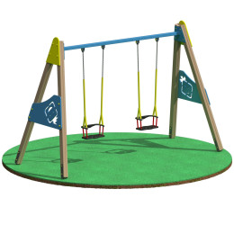 Качели ARMS Трапеция двойная ARMSBABY 609