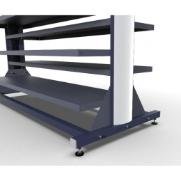 Стеллаж Премиум для шлемов, двухсторонний 219х125х67см Gefest SHPD-75