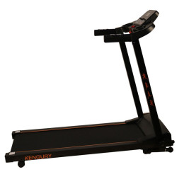 Беговая дорожка DFC Kengury T122B черный\оранжевый