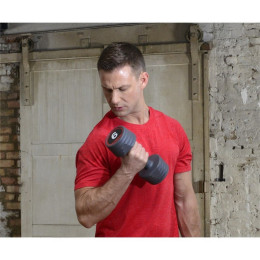 Гантели обрезиненные Reebok 2х20 кг (пара) RSWT-10070