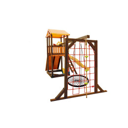 Игровой комплекс Perfetto Sport Pitigliano-11 + качели Паутина
