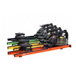 Гребной тренажер First Degree Fitness Neon Plus черный